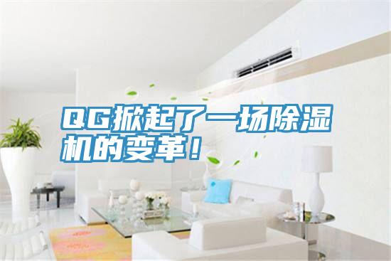QG掀起了一場(chǎng)除濕機(jī)的變革！