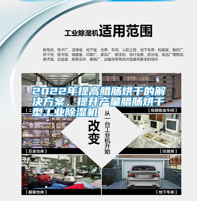 2022年提高臘腸烘干的解決方案，提升產(chǎn)量臘腸烘干型工業(yè)除濕機