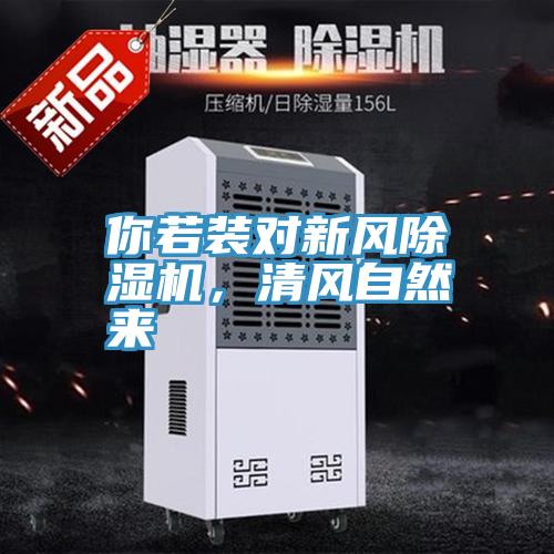 你若裝對新風(fēng)除濕機，清風(fēng)自然來