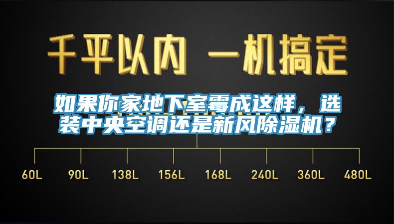 如果你家地下室霉成這樣，選裝中央空調(diào)還是新風(fēng)除濕機(jī)？