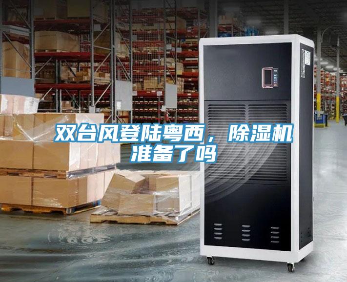 雙臺風登陸粵西，除濕機準備了嗎