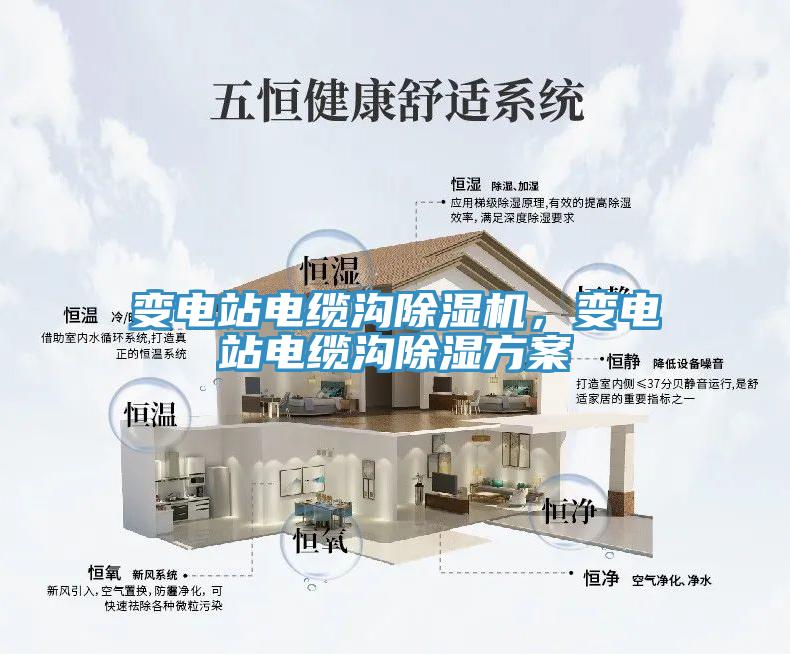 變電站電纜溝除濕機(jī)，變電站電纜溝除濕方案