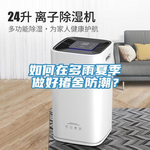 如何在多雨夏季做好豬舍防潮？