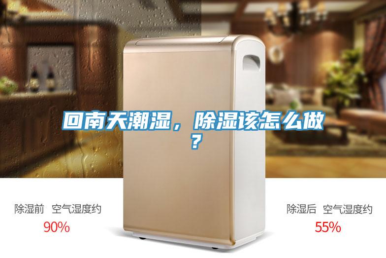回南天潮濕，除濕該怎么做？