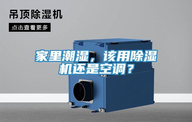 家里潮濕，該用除濕機還是空調？