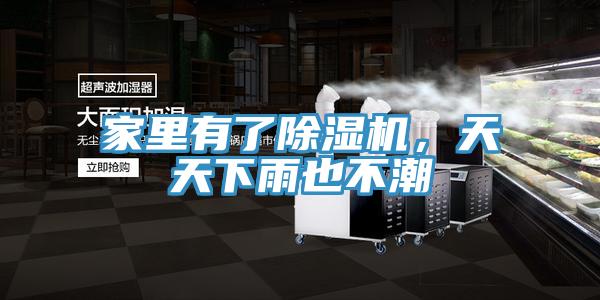 家里有了除濕機(jī)，天天下雨也不潮