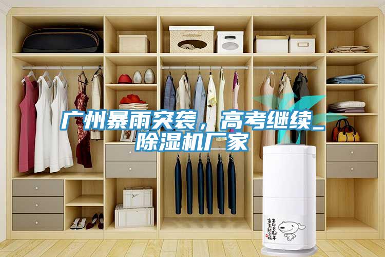 廣州暴雨突襲，高考繼續(xù)_除濕機(jī)廠家