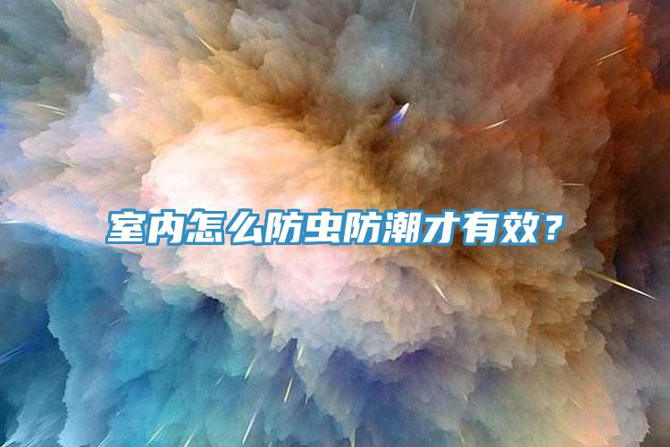 室內(nèi)怎么防蟲防潮才有效？