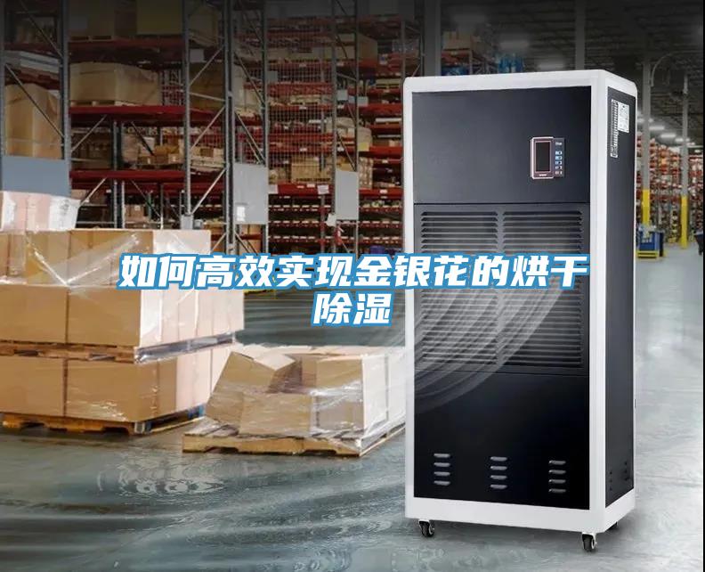 如何高效實現(xiàn)金銀花的烘干除濕