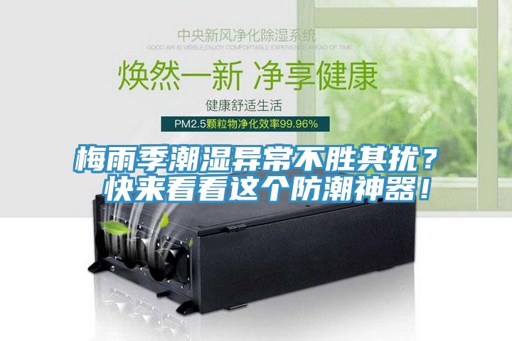 梅雨季潮濕異常不勝其擾？ 快來(lái)看看這個(gè)防潮神器！