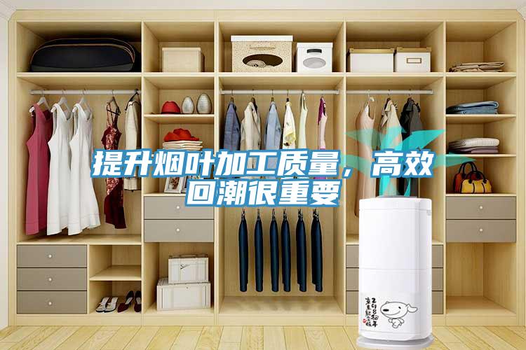 提升煙葉加工質(zhì)量，高效回潮很重要