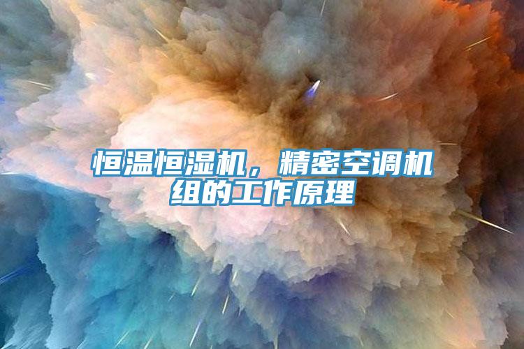 恒溫恒濕機，精密空調機組的工作原理