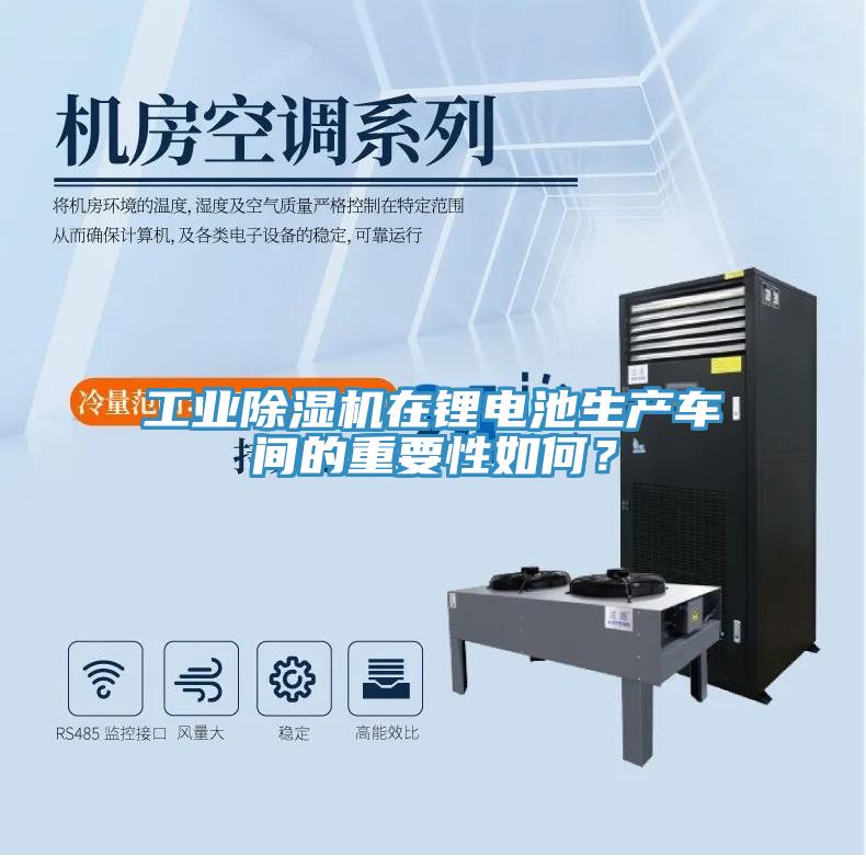 工業(yè)除濕機(jī)在鋰電池生產(chǎn)車間的重要性如何？