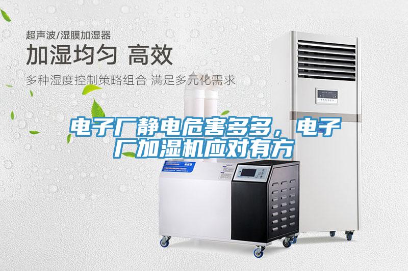 電子廠靜電危害多多，電子廠加濕機應(yīng)對有方