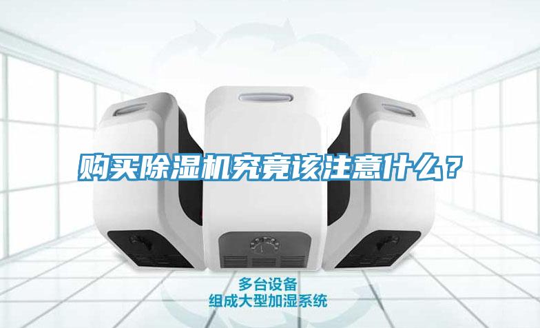 購(gòu)買除濕機(jī)究竟該注意什么？