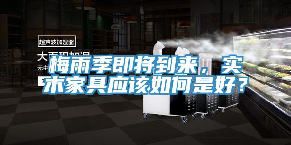 梅雨季即將到來，實木家具應該如何是好？