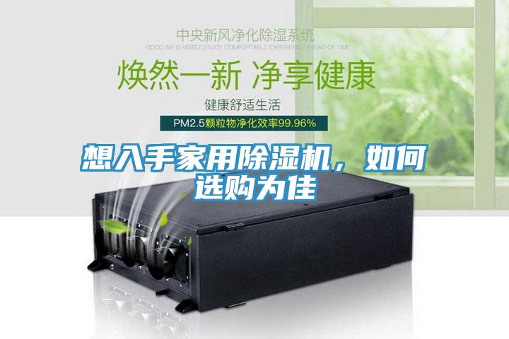 想入手家用除濕機(jī)，如何選購(gòu)為佳