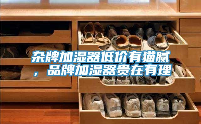 雜牌加濕器低價(jià)有貓膩，品牌加濕器貴在有理