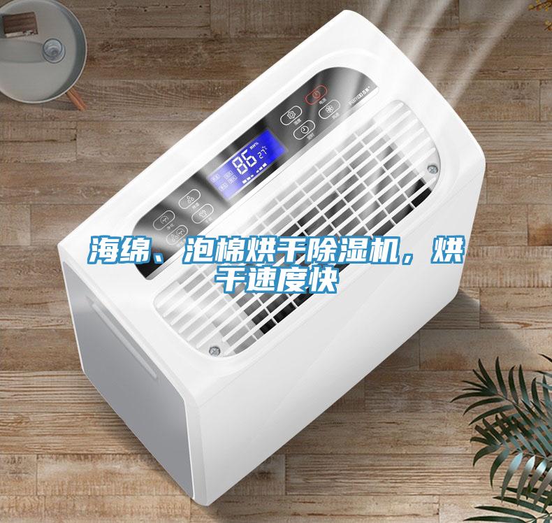 海綿、泡棉烘干除濕機，烘干速度快