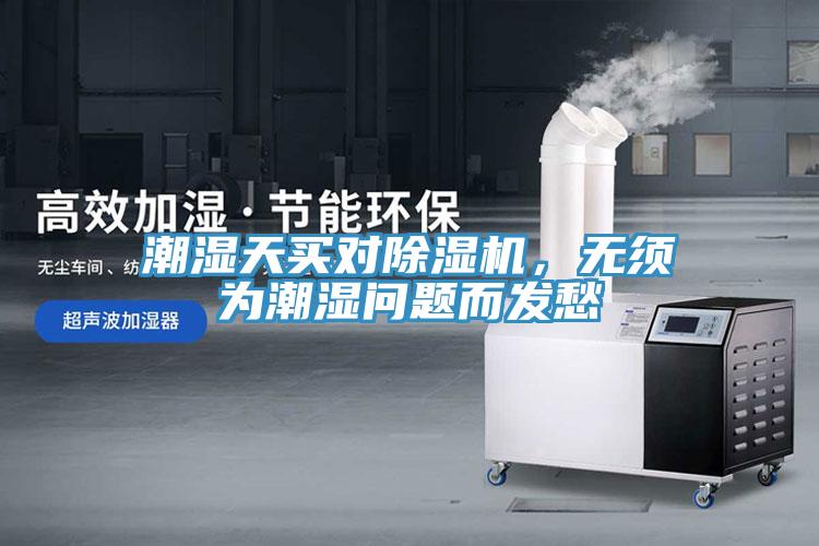 潮濕天買對除濕機(jī)，無須為潮濕問題而發(fā)愁