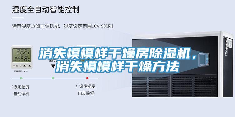 消失模模樣干燥房除濕機(jī)，消失模模樣干燥方法