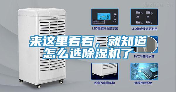 來這里看看，就知道怎么選除濕機(jī)了