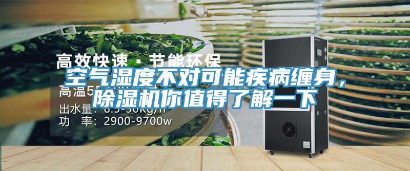 空氣濕度不對(duì)可能疾病纏身，除濕機(jī)你值得了解一下