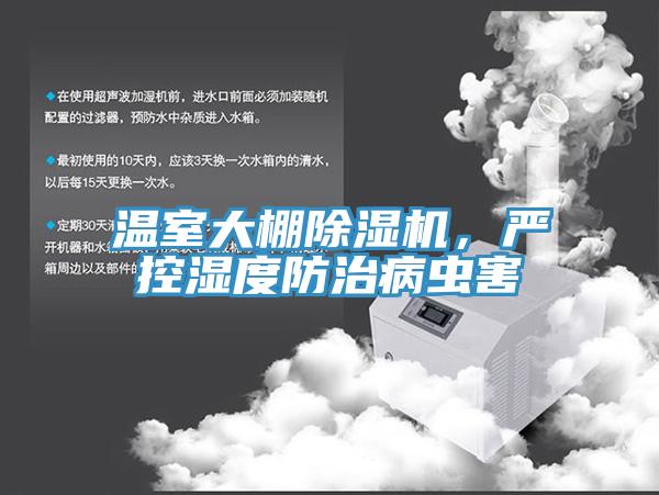 溫室大棚除濕機，嚴(yán)控濕度防治病蟲害