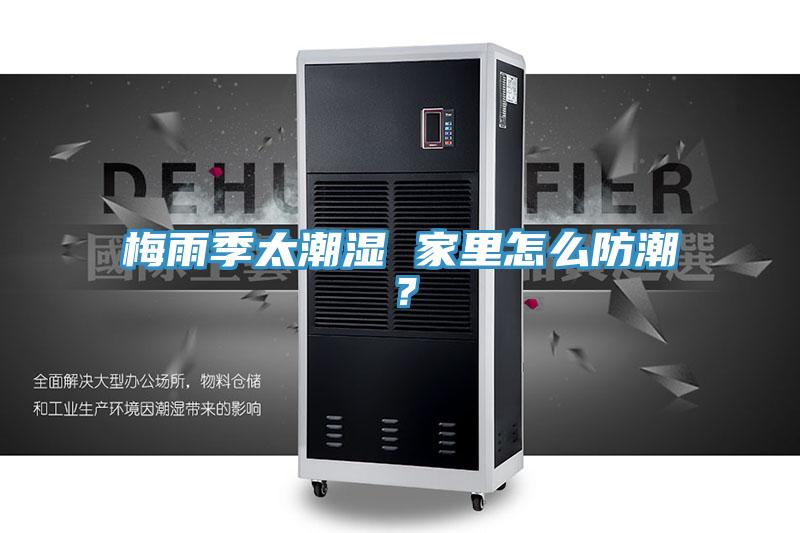 梅雨季太潮濕 家里怎么防潮？