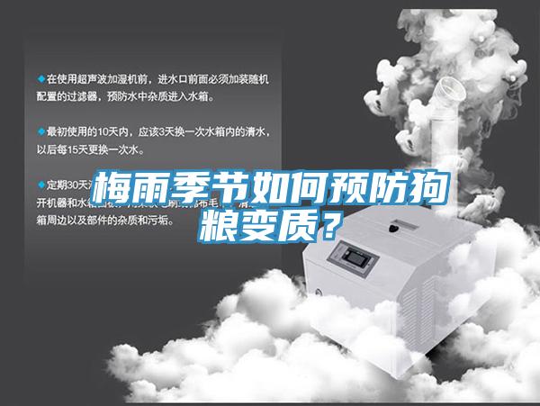 梅雨季節(jié)如何預防狗糧變質(zhì)？