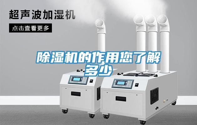 除濕機(jī)的作用您了解多少