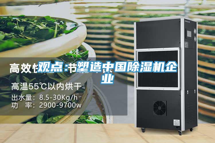 觀(guān)點(diǎn)：塑造中國(guó)除濕機(jī)企業(yè)