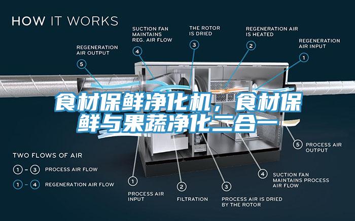 食材保鮮凈化機(jī)，食材保鮮與果蔬凈化二合一