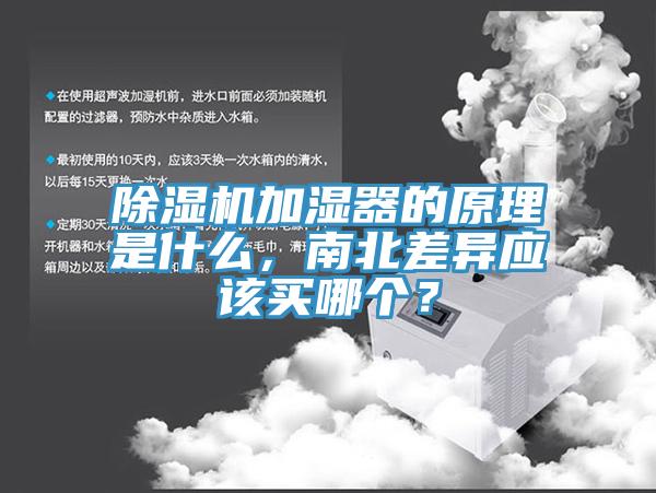除濕機(jī)加濕器的原理是什么，南北差異應(yīng)該買哪個(gè)？