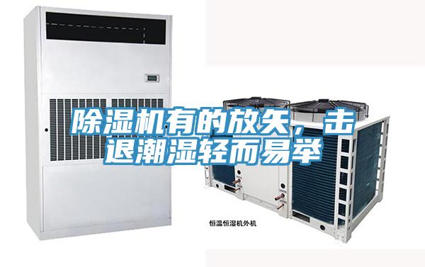 除濕機有的放矢，擊退潮濕輕而易舉