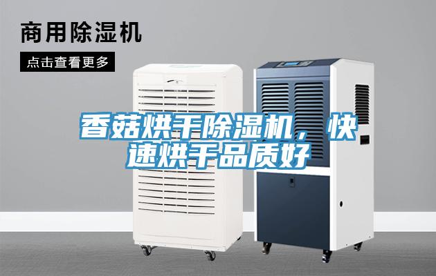 香菇烘干除濕機(jī)，快速烘干品質(zhì)好
