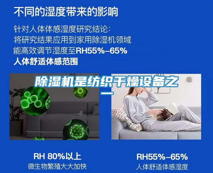 除濕機(jī)是紡織干燥設(shè)備之一