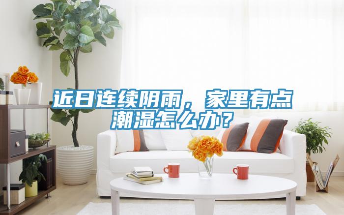 近日連續(xù)陰雨，家里有點(diǎn)潮濕怎么辦？