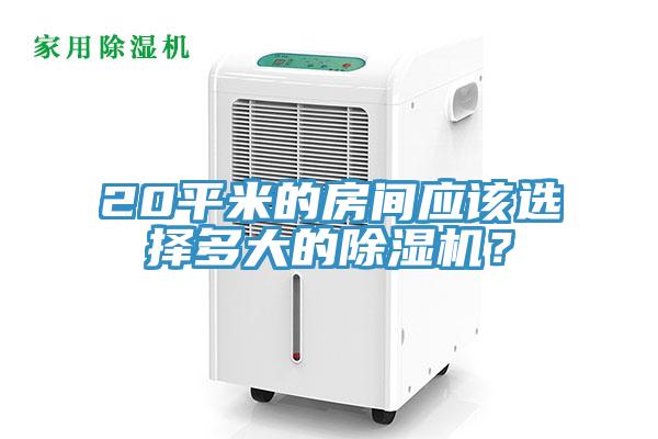 20平米的房間應(yīng)該選擇多大的除濕機(jī)？