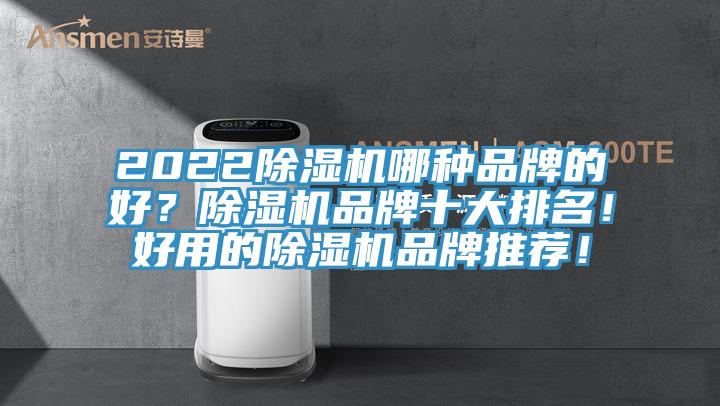 2022除濕機哪種品牌的好？除濕機品牌十大排名！好用的除濕機品牌推薦！