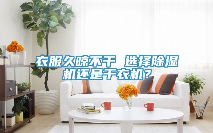 衣服久晾不干 選擇除濕機(jī)還是干衣機(jī)？