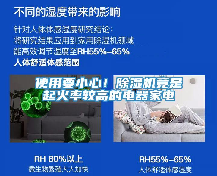 使用要小心！除濕機(jī)竟是起火率較高的電器家電