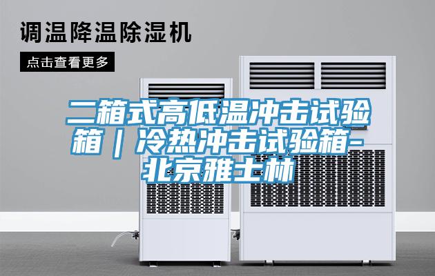 二箱式高低溫沖擊試驗(yàn)箱｜冷熱沖擊試驗(yàn)箱-北京雅士林