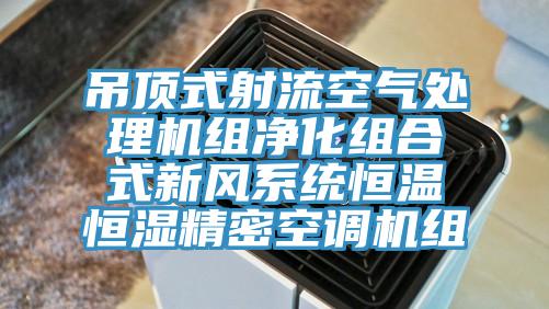 吊頂式射流空氣處理機組凈化組合式新風(fēng)系統(tǒng)恒溫恒濕精密空調(diào)機組