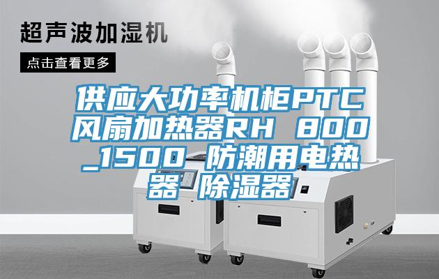 供應(yīng)大功率機柜PTC風扇加熱器RH 800_1500 防潮用電熱器 除濕器