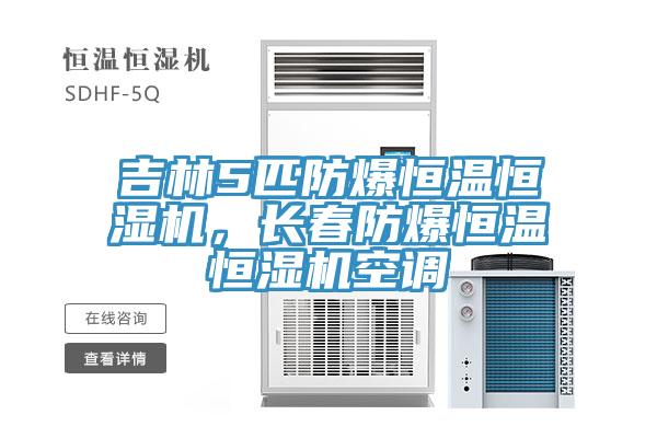 吉林5匹防爆恒溫恒濕機(jī)，長春防爆恒溫恒濕機(jī)空調(diào)