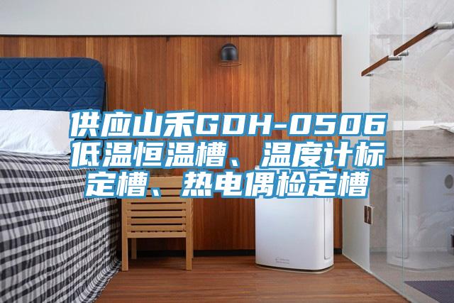 供應(yīng)山禾GDH-0506低溫恒溫槽、溫度計(jì)標(biāo)定槽、熱電偶檢定槽