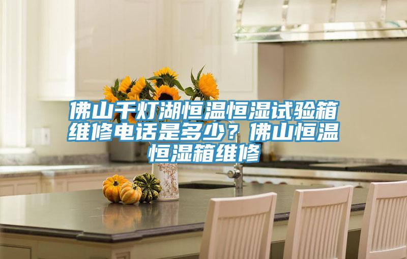 佛山千燈湖恒溫恒濕試驗箱維修電話是多少？佛山恒溫恒濕箱維修
