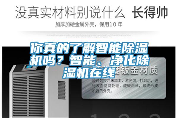 你真的了解智能除濕機(jī)嗎？智能、凈化除濕機(jī)在線