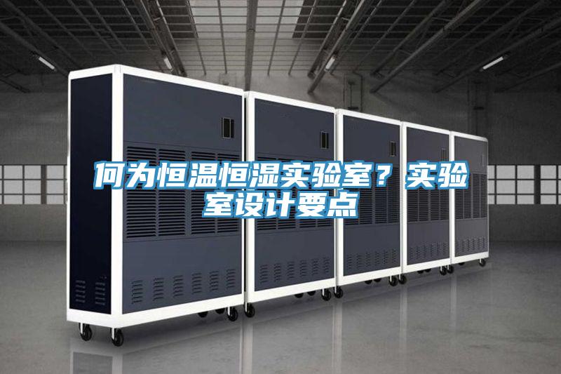 何為恒溫恒濕實驗室？實驗室設(shè)計要點